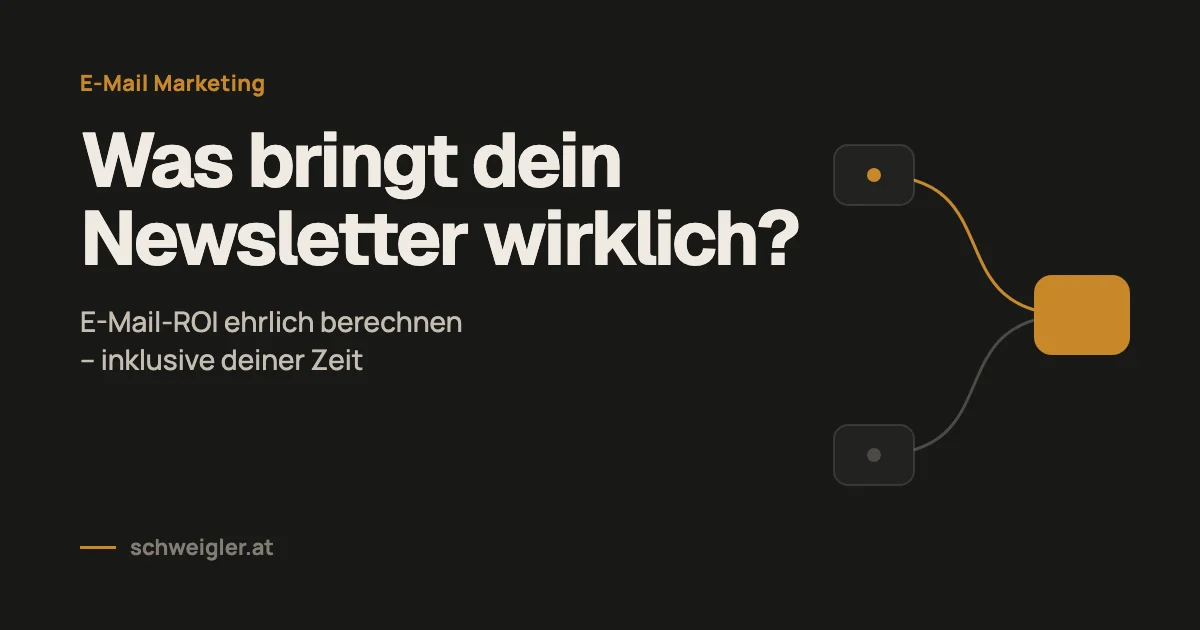 E-Mail-Marketing ROI berechnen: Formel & Rechenbeispiel