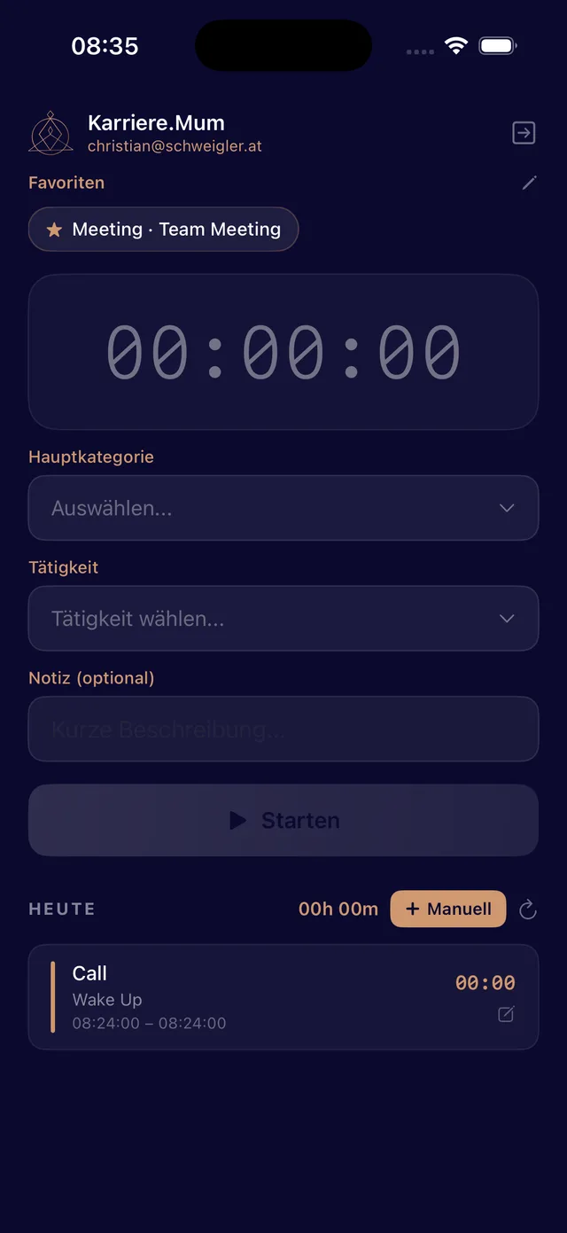 Zeiterfassung
